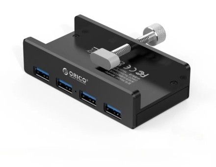  USB-хаб Orico MH4PU 4xUSB3.0 черный