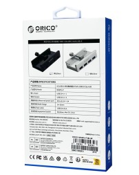 USB-хаб Orico MH4PU 4xUSB3.0 черный