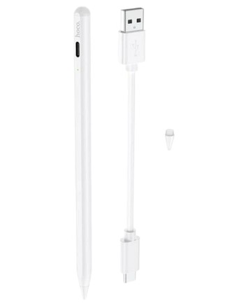  Стилус Hoco GM102 Smooth series active anti-mistake touch capacitive pen for iPAD белый