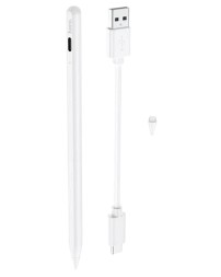 Стилус Hoco GM102 Smooth series active anti-mistake touch capacitive pen for iPAD белый