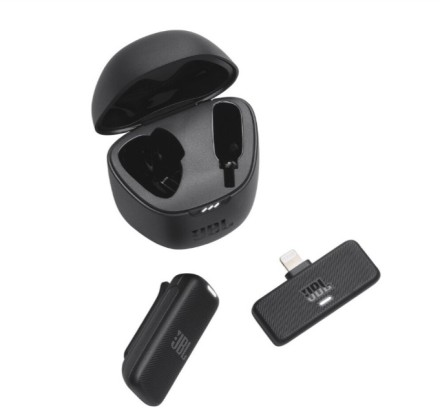  Микрофон беспроводной JBL Quantum Stream Wireless Lightning 24h/100м черный