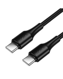 Usb Кабель-зарядка Type-C на Type-C Hoco X120 60W 1м черный