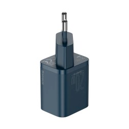 Сетевое зар. устр. Baseus Super Si 1C кабель Lightning 20W TZCCSUP-B03 синее