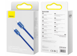 Кабель-зарядка Type-C на Type-C Baseus Crystal Shine Series 100W 2м (CAJY000703) ярко-синий
