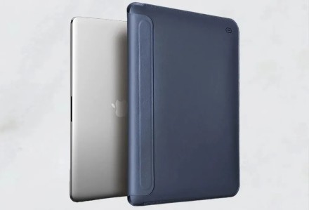  Папка для MacBook 13,3 Air WIWU Skin Pro 2 синяя