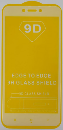 Защитное стекло для Xiaomi Redmi 4/4X 9D белое