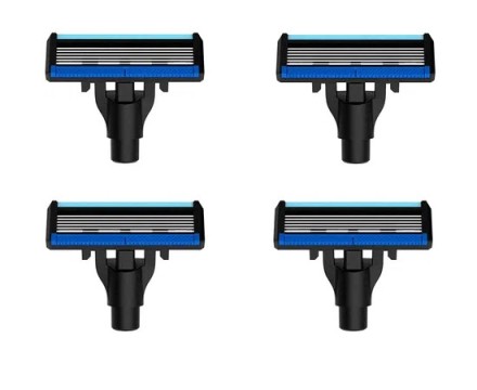  Сменные лезвия для бритвы Lemon Razor H300/H600 4шт