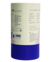 Термокружка Kiss Kiss Fish Rainbow 490ml коричневый-серебро