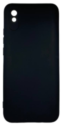 Накладка для Xiaomi Redmi 9А Silicone cover без логотипа черная