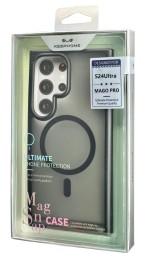 Накладка для Samsung Galaxy S24 Ultra Keephone Mago Pro Magsnap матовый черный