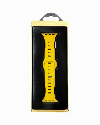  Сменный браслет Evelatus для Apple Watch 42-44-45-49mm жёлтый