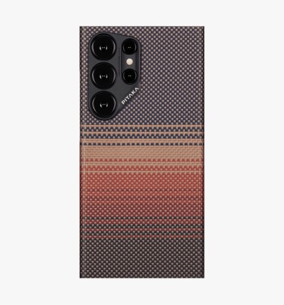  Накладка для Samsung Galaxy S24 Ultra Pitaka Magez Case 4 закат (Sunset)