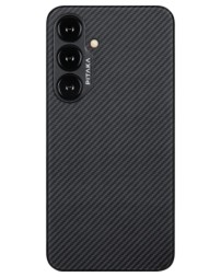 Накладка для Samsung Galaxy S24 Pitaka Magez Case 4 черно-серый