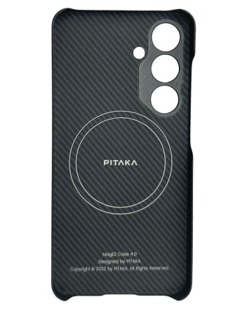  Накладка для Samsung Galaxy S24 Pitaka Magez Case 4 черно-серый