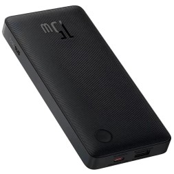 Powerbank Baseus Airpow Lite 10000mAh 1USB/1C 15W (P10067500123-00) чёрный