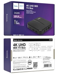 ТВ-приставка Hoco DQ09 4K/RAM-4GB/ROM-64GB черная