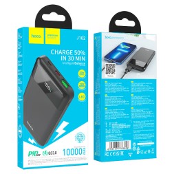 Powerbank Hoco J102 10000mAh 1USB/1C 18W/20W черный