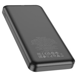 Powerbank Hoco J102 10000mAh 1USB/1C 18W/20W черный