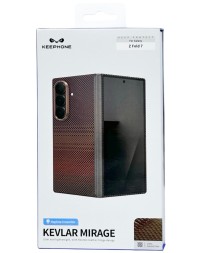 Накладка для Samsung Galaxy Z Fold 7 Keephone Kevlar Mirage MagSnap коричневый