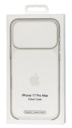 Накладка для i-Phone 17 Pro Max силикон MagSafe Clear Case с анимацией