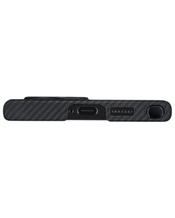  Накладка для Samsung Galaxy S24 Ultra Pitaka Magez Case 4 черно-серый