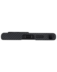 Накладка для Samsung Galaxy S24 Ultra Pitaka Magez Case 4 черно-серый