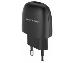 Сетевое зар. устр. Borofone BA49A 1USB 2.1A черное