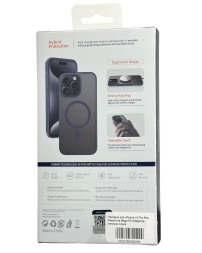 Накладка для i-Phone 15 Pro Max Keephone Mago Pro Magsnap матовый синий