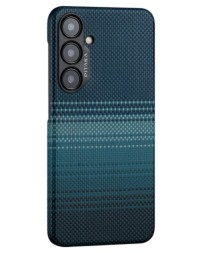 Накладка для Samsung Galaxy S24+ Pitaka Magez Case 4 лунный рис (Moonrise)