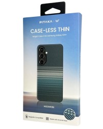 Накладка для Samsung Galaxy S24+ Pitaka Magez Case 4 лунный рис (Moonrise)