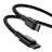  Кабель-зарядка Type-C на Type-C Baseus Tungsten Gold 100W 2м (CATWJ-A01) чёрный