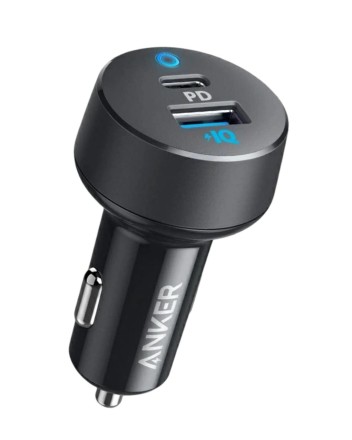  Автомобильное заряд. устр. Anker Power Drive 2 (A2720) черное