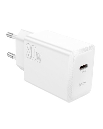  Сетевое зар. устр. Hoco N68 1С 20W белое