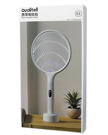  Электрическая мухобойка Qualitell Electric Mosquito Swatte E3 белая