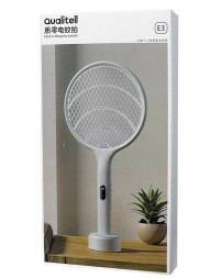 Электрическая мухобойка Qualitell Electric Mosquito Swatte E3 белая