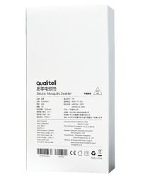 Электрическая мухобойка Qualitell Electric Mosquito Swatte E3 белая