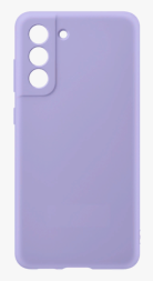 Накладка для Samsung Galaxy S22 Silicone cover без логотипа лаванда