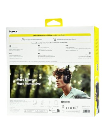  Bluetooth-наушники полноразмерные Baseus Bowie H1s A00075301113-00 черные