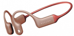 Наушники беспроводные Bluetooth Haylou BC01/100 PurFree розовые