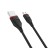  Usb Кабель-зарядка Micro Borofone X17 Enjoy 2A 1м силиконовый чёрный