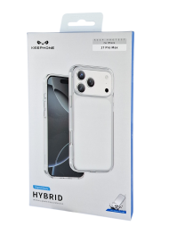 Накладка для i-Phone 17 Pro Max Keephone Hybrid прозрачный