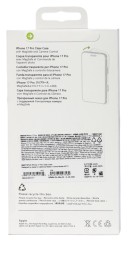 Накладка для i-Phone 17 Pro силикон MagSafe Clear Case с анимацией