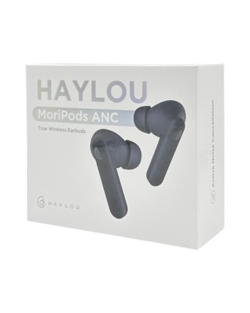  Наушники беспроводные Bluetooth Haylou MoriPods ANC синие
