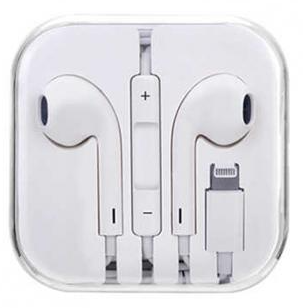  Наушники с микрофоном WIWU Earbuds 302 Lighting белые