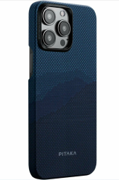 Накладка для i-Phone 15 Pro 6.1 Pitaka MagezCase4 Aramid Fiber 1500D За горизонтом(Over the Horizon)