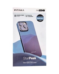 Накладка для i-Phone 15 Pro 6.1 Pitaka MagezCase4 Aramid Fiber 1500D За горизонтом(Over the Horizon)