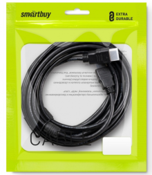 Кабель HDMI - HDMI v1.4 Smartbuy (K-352-50) 2 фильтра 5м