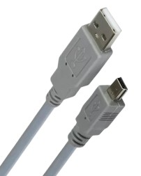 Кабель Smartbuy USB2.0 A--> mini B 5P 1,8 m (K-640-200)