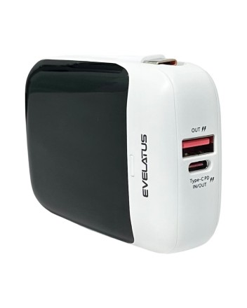  Powerbank Evelatus 10000mAh 1USB/1C 22.5W белый