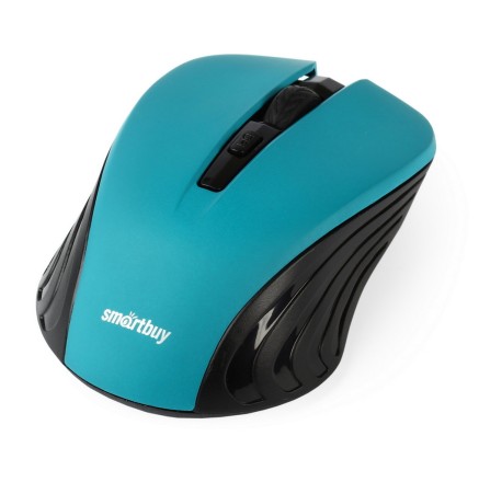  Мышь беспроводная Smartbuy ONE 340AG USB/DPI 800-1200-1600/4 кнопки/1AA бирюзовая (SBM-340AG-CN)